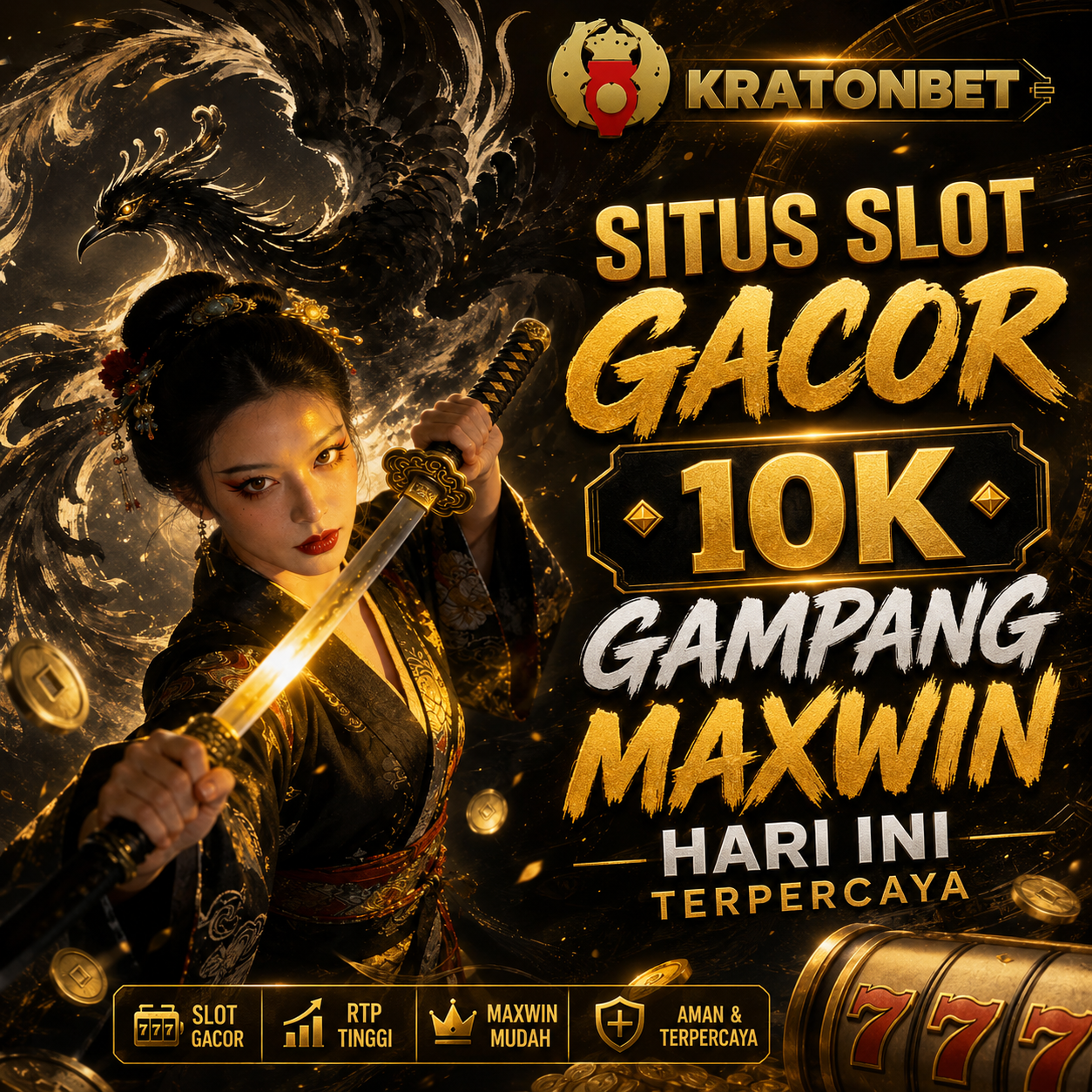 Tampilan platform KRATONBET dengan teknologi AI untuk hiburan online